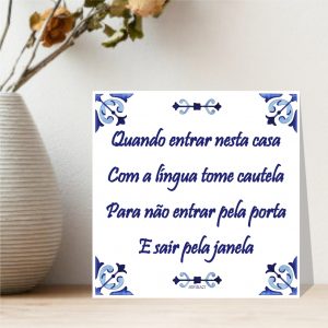 azulejo provérbio português