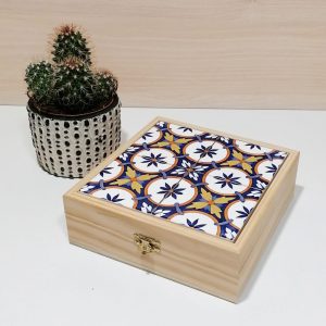 caixa azulejo portugues